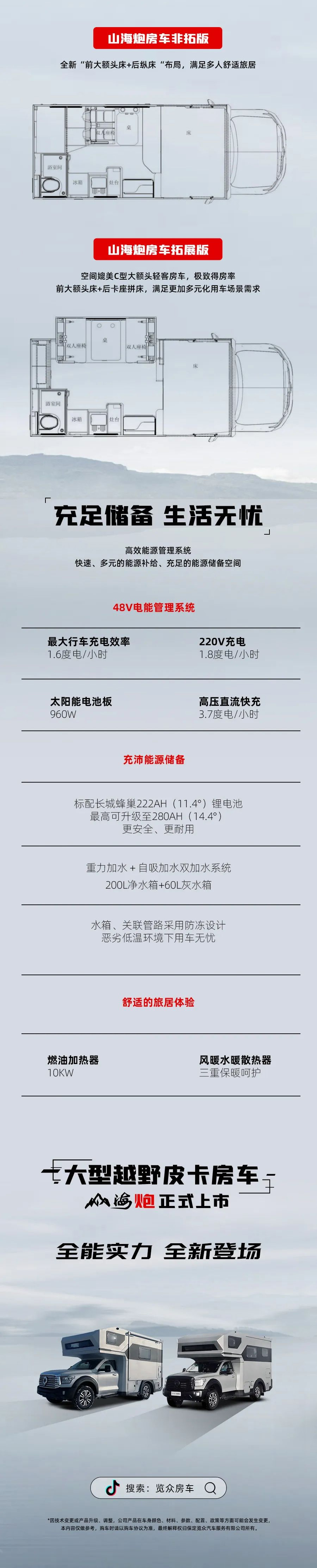 55.8 萬起，山海炮房車正式上市！